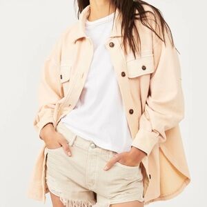 Free People Ruby Jacket in Sweetheart Sunrise